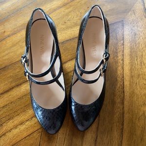 Nine West Black Strappy Pump